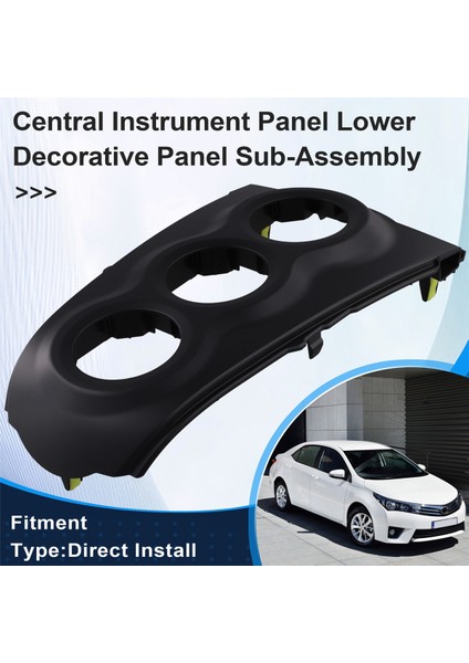 Araç Gösterge Paneli Alt Trim Paneli 55406-0D300-B0 Siyah (Yurt Dışından) indirimleri