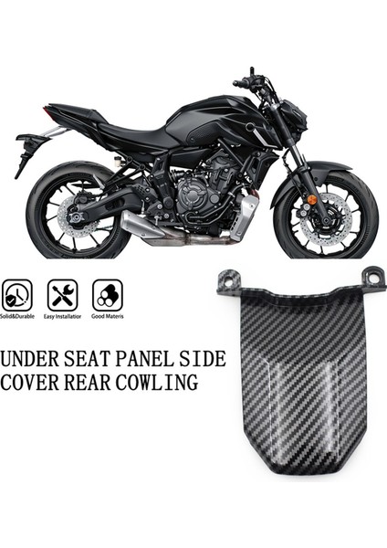 Yamaha Mt-07 Fz-07 Için Motosiklet Koltuk Altı Paneli Yan Kapağı (Yurt Dışından) modelleri