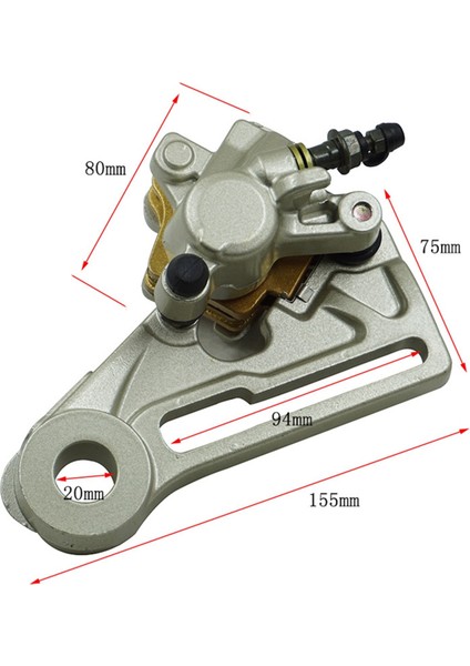 Ktm 125, 150, 200, 250, 300, 350, 400, 500, 505 Için Motosiklet Arka Fren Kaliperi Grubu Disk Hidrolik Fren Kaliperi (Yurt Dışından) indirimleri
