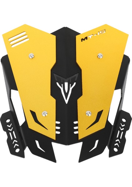 Yamaha MT15 mt 15 2018-2020 Motosiklet Ön Camı Ön Cam Kiti Deflektör Aksesuarları, Altın (Yurt Dışından)