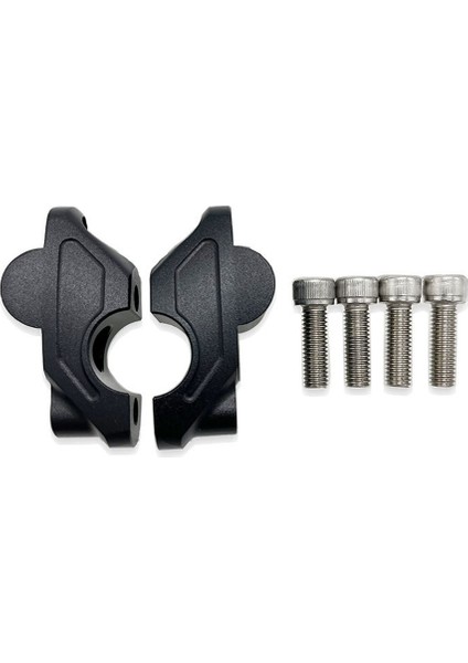 Honda Için Motosiklet Gidon Yükseltici Kelepçe Yükseklik Artırma Adaptörü (Yurt Dışından)