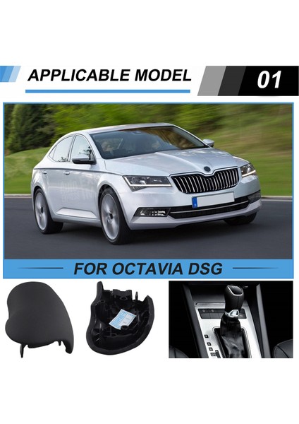 Skoda Octavia Superb Fabia Yeti Için Dsg Vites Kolu Hentbol Pu Deri Yan Kapak Iç Mekan (Yurt Dışından) fırsatları