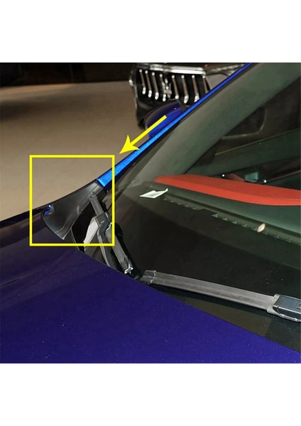 Maserati Quattroporte Ghibli 2014-2021 Için Araç Ön Camı Kaput Uzatma Trim Kapağı 670013462 Sağ (Yurt Dışından) indirimleri