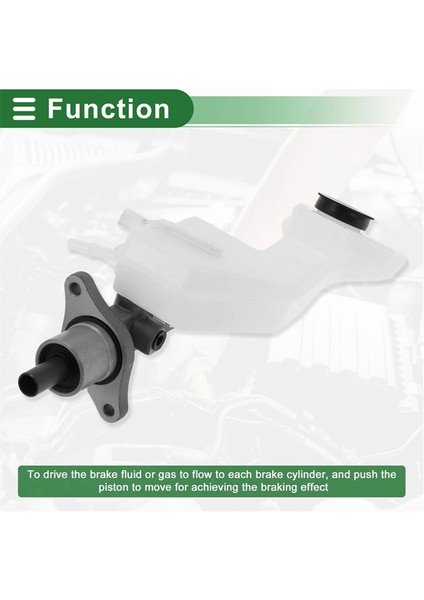 Mazda 3 2004-2013 Için Fren Ana Silindiri, Hidrolik Deposu. (Yurt Dışından) indirimleri