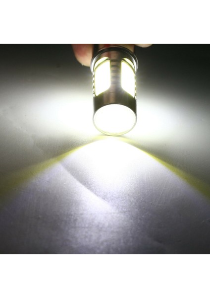 12V H6 BA20D 4 Cob LED Beyaz Ampul Moped Atv Farı Için (Yurt Dışından) fırsatları