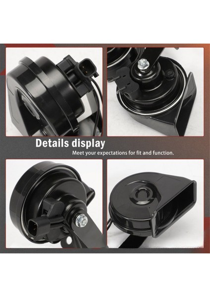 Ford F250 F350 Super Duty 2017-2022 Için HC3Z-13832-G Braketli Çift Korna Tertibatı (Yurt Dışından) modelleri