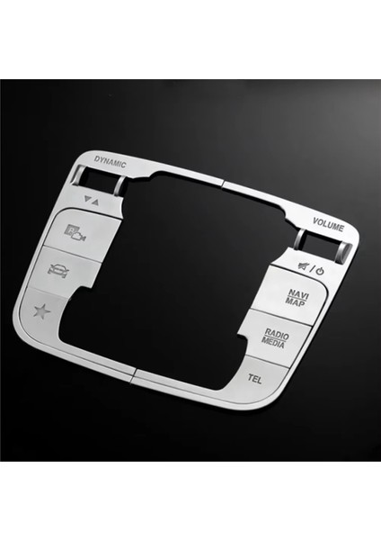 Mercedes-Benz GLB220 GLA200 Eqb GLE350 Için Araç Merkezi Kontrol Faresi Dekoratif Düğme Çıkartması Dekoratif Çerçeve (Yurt Dışından) fırsatları