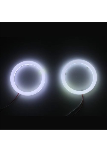 2 Adet Araba Halo Halkası Melek Gözü LED 60MM Beyaz Işık Motosiklet Araba Melek Gözü Su Geçirmez Sinyal Lambası 12V (Yurt Dışından) modelleri