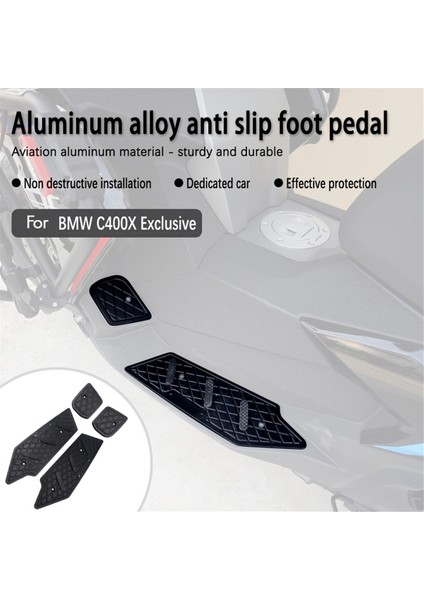 Motosiklet Ayak Dayanağı, Alüminyum Alaşımlı, Kaymayı Önleyici, Bmw C400X Için. (Yurt Dışından) modelleri