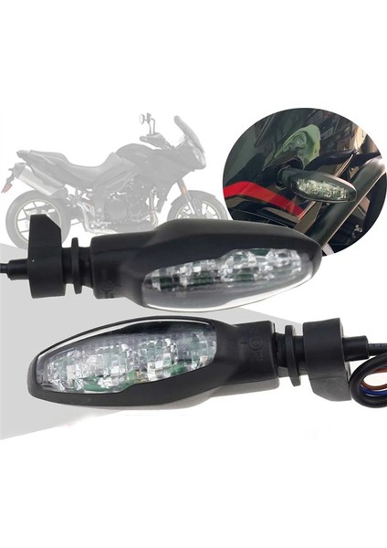 Motosiklet Aksesuarları LED Dönüş Sinyal Lambası Gösterge Işıkları Sinyal Lambaları Flaşörler Tiger 800/1200/900 Speed Triple 17-20 Için (Yurt Dışından) indirimleri