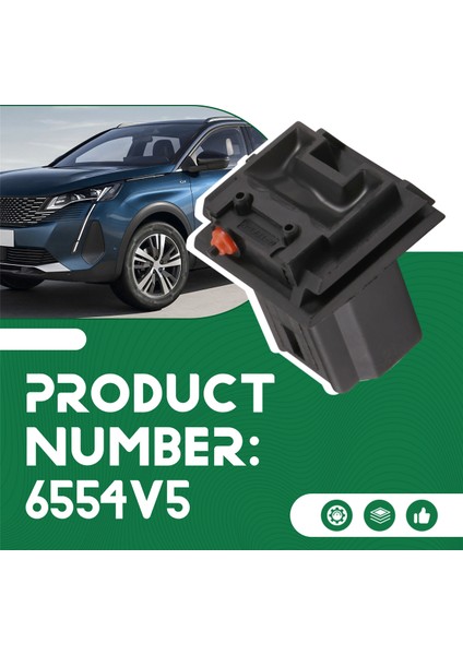 Citroen C4 ve Peugeot 307, 308, 408, 301, 6554V5 Için Bagaj Açma Anahtarı Arka Kapı Kolu Düğmesi (Yurt Dışından) fırsatları