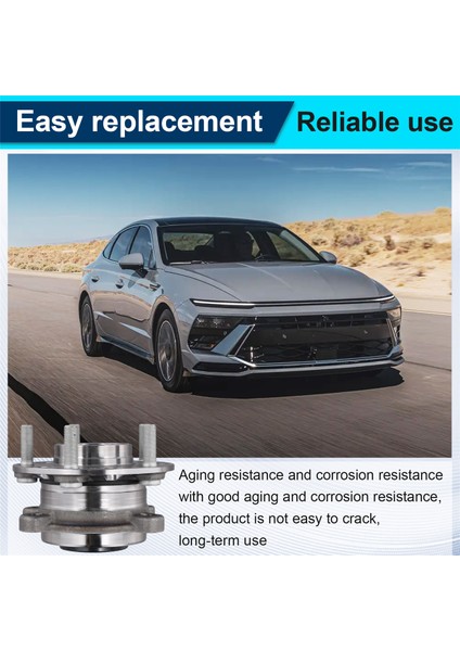 2019-2024 Hyundai Sonata Için 51730-L4000 Araç Ön Göbek Rulman Takımı (Yurt Dışından) indirimleri