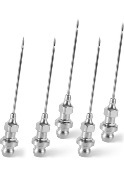 Adet Gres Iğnesi, Mini Rulman Gres Iğnesi Ucu Taşınabilir Çıkarılabilir Iğne Hava Ucu Gres Aleti Bilyalı Eklemler Için (Yurt Dışından)