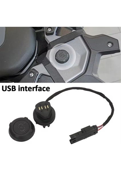 Bmw C400GT C400X 2025 Için Motosiklet Arka Bagaj Rafı USB Arayüzü (Yurt Dışından) modelleri