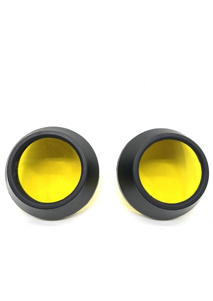 Sis Farı Koruyucuları Sis Farı Lambası Kapağı Siyah ve Sarı (Yurt Dışından)