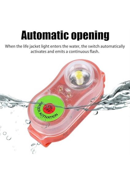 Acil Suda Hayatta Kalma Için Kurtarma Yeleği, LED Işık, Can Kurtarma Yeleği Flaşı (Yurt Dışından) fiyatları
