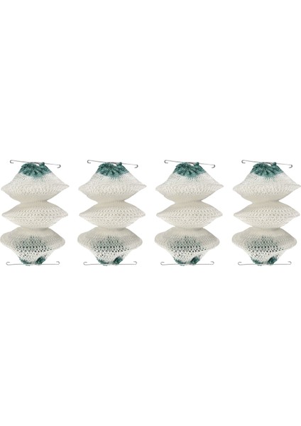 4'lü Gaz Feneri Rafları Toplu Akordeon Şeklinde 95 Klipsli (Yurt Dışından)