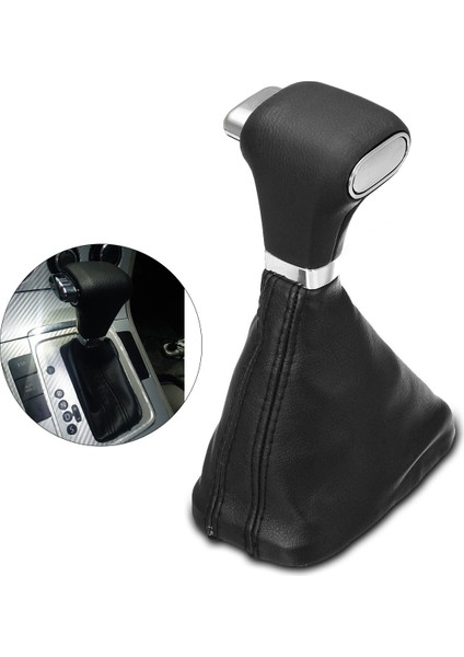 Skoda Tiguan Touran Bora Passat Için Car At Car Vites Topuzu Körük Vites Kolu Vites Kolu Topuzu Deri Kılıf (Yurt Dışından) modelleri