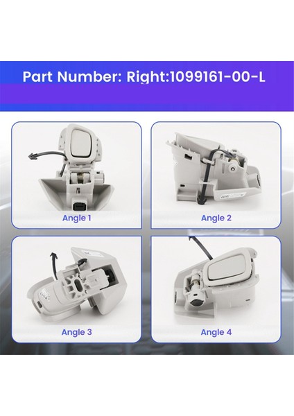 Tesla Model 3 2017-2023 Için Araç Içi Arka Sıra Askısı Montajı Sol Palto Askısı 1099161 (Yurt Dışından) fırsatları