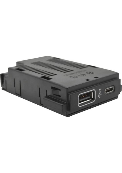 Vw Passat T-Cross Atlas Teramont Kodiaq Için Araç USB Şarj Portu Adaptörü Tip-C Arayüzü 3GB035736 (Yurt Dışından)