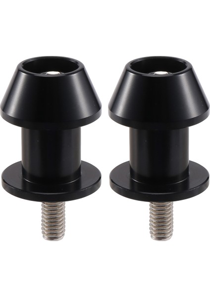 2 Adet M6 X1.5 Motosiklet Cnc Salıncak Kolu Kaydırıcı Makaraları Stand Vida Yamaha Aprilia (Siyah) (Yurt Dışından) indirimleri