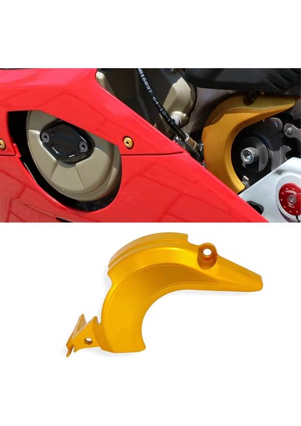 Ducati Gold Için Motosiklet Ön Dişli Koruyucu Motor Zinciri Kılıfı (Yurt Dışından) fırsatları