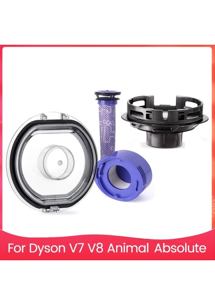 Dyson Elektrikli Süpürge Için Motor Kapağı, Filtre ve Toz Haznesi Kapağı Yedek Parçası (Yurt Dışından)