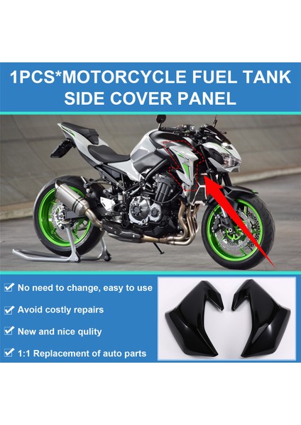 Motosiklet Sol Sağ Yakıt Deposu Yan Kapak Paneli Kaplama Trimi (Yurt Dışından) indirimleri