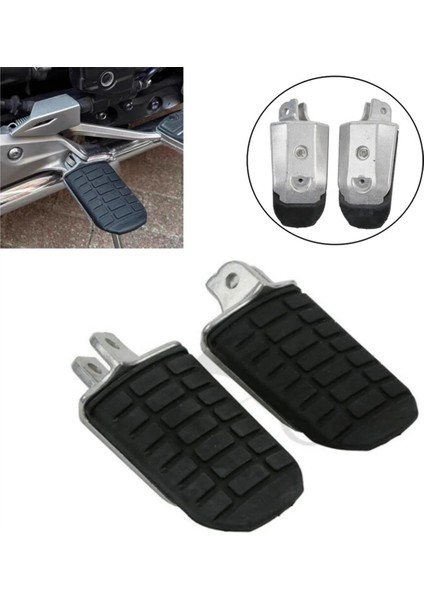 Honda Goldwing GL1800 2001-2017 Siyah Ayak Mandalları Için Motosiklet Sürücüsü Ön Ayak Dayamaları Pedalları (Yurt Dışından) modelleri