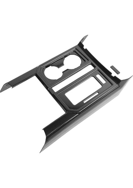 Ford F150 2015-2020 Abs Karbon Fiber Araç Orta Konsol Vites Kolu Bardak Tutucu Panel Çerçeve Dekoratif Etiket (Yurt Dışından)