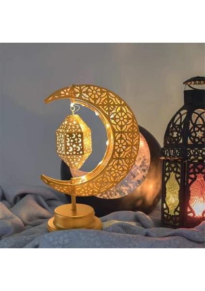 Bayram Dekorasyon Işığı Ay Ambiyans Lambası Döndürülebilir (Yurt Dışından) fırsatları