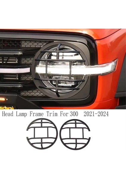 Tank 300 2021-2024 Için Far Kapağı Far Çerçevesi (Yurt Dışından) indirimleri