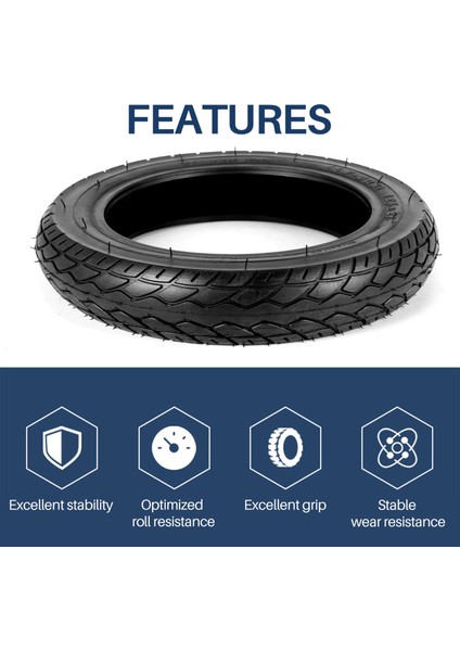 12 1/2x2 1/4 (57-203) Birçok Benzinli Elektrikli Scooter'a Uyar 12 Inç Lastik ST1201 ST1202 E-Bisiklet 12 1/2x2 1/4 (Yurt Dışından) fırsatları