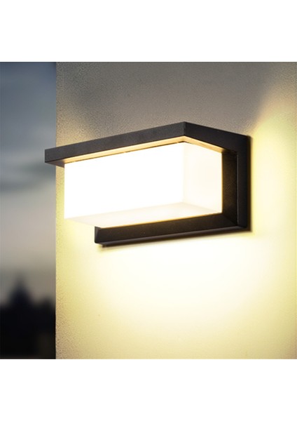 6W LED Dış Mekan Veranda Işığı Güneş Enerjili Işık IP65 Akıllı Işık (Yurt Dışından) modelleri