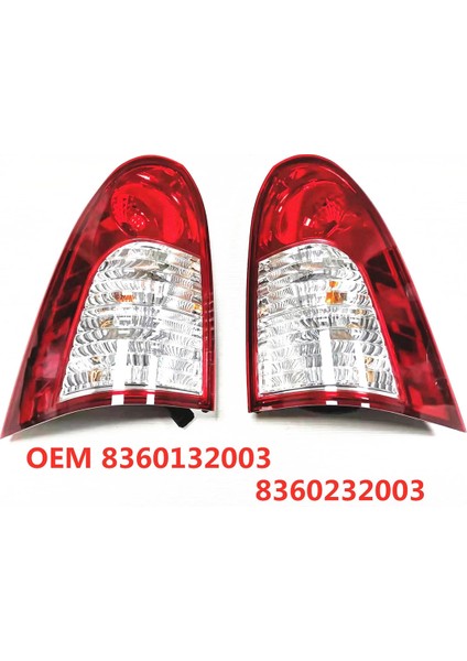 Ssangyong Actyon Sports 2006-2011 Fren Durdurma Park Lambası 83601-32003 Için Sol Arka Stop Lambası Grubu 8360132003 32002 (Yurt Dışından)