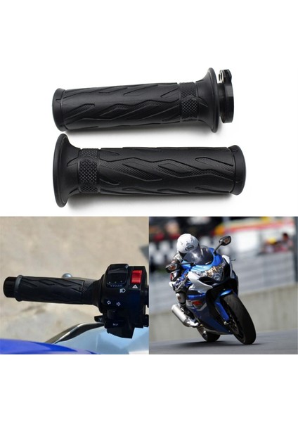 Suzukı GSXR600 GSXR750 GSXR1000 Gaz Kolu Kauçuk Manşon Gidon Çubuğu Için 22 mm Evrensel Motosiklet Kolu Tutacakları (Yurt Dışından) fiyatları