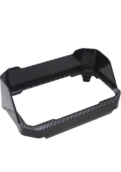 Motosiklet Güneşlik Enstrüman Şapka Kılıfı Karbon Fiber Rengi (Yurt Dışından)