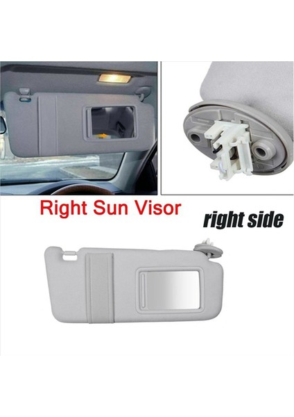 Toyota Venza 2009-2016 Için Aynalı Sol+Sağ Araç Içi Güneşlik Güneşlik 74320-0T021-A1 74310-0T022-B1 (Yurt Dışından) fiyatları