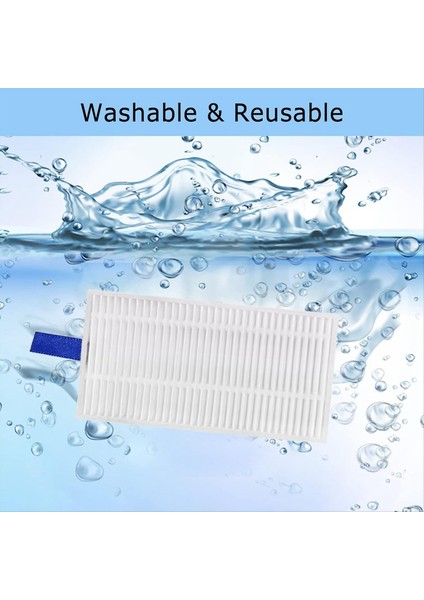 Xiaomi E5 / C108 Süpürge Robotu Aksesuarları Için 6 Adet Temizleyici Filtre (Yurt Dışından) indirimleri