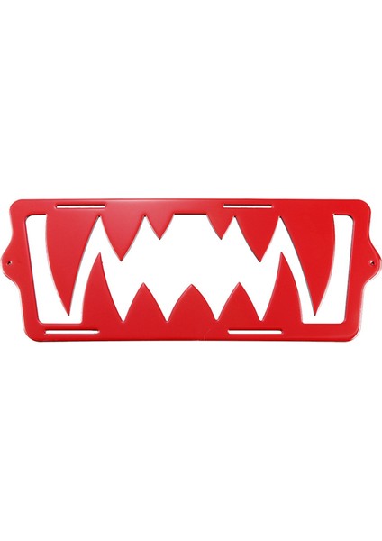 Polaris Slingshot Kırmızı Ön Tampon Izgara Kapağı Fang Trimi (Yurt Dışından)