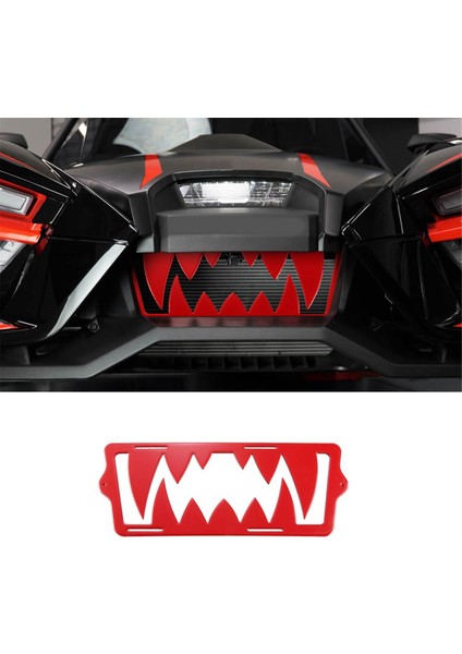 Polaris Slingshot Kırmızı Ön Tampon Izgara Kapağı Fang Trimi (Yurt Dışından) fiyatları