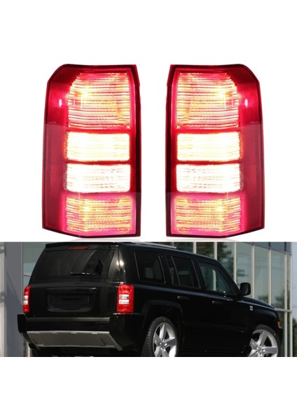 Jeep Patriot 2008-2017 Için Sağ Arka Stop Lambası Grubu Arka Tampon Sinyal Lambası 5160365AF 5160365AG (Yurt Dışından)