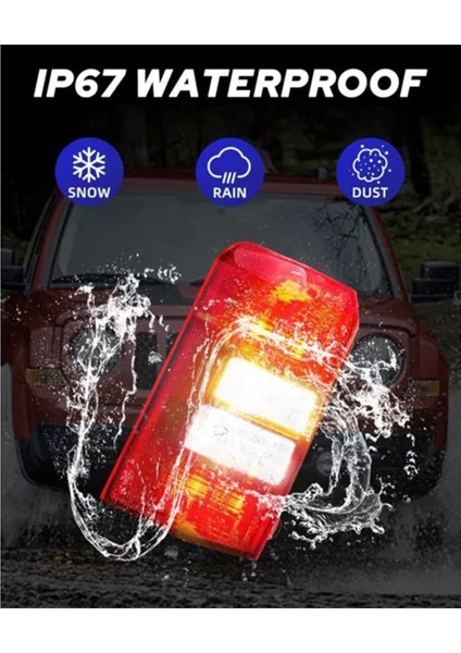 Jeep Patriot 2008-2017 Için Sağ Arka Stop Lambası Grubu Arka Tampon Sinyal Lambası 5160365AF 5160365AG (Yurt Dışından) fiyatları