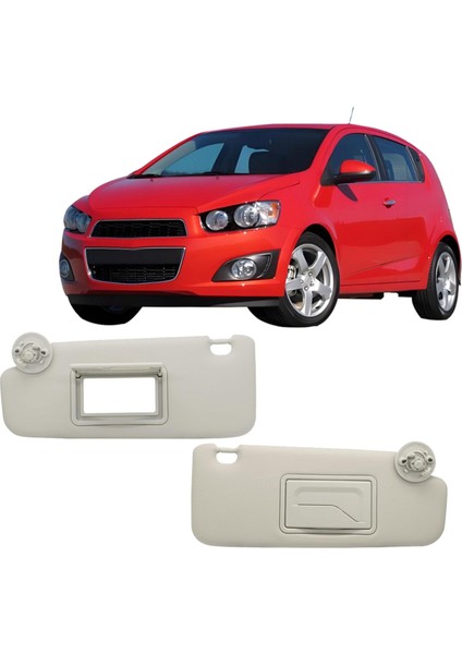 Chevrolet Sonic 2012-2020 Spark 2013-2016 Için Araba Ön Güneşlik Paneli Makyaj Aynası Güneşlik (Yurt Dışından) fiyatları