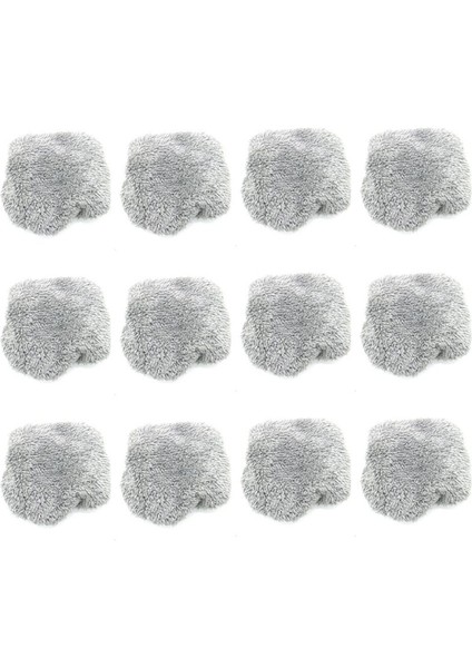 12 Adet Elektrikli Süpürge Pencere Temizleme Robotu Temizlik Bezi (Yurt Dışından)