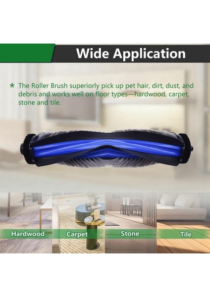 Ecovacs Deebot N30 Omnı Parçaları Için 17 Adet Silindir Yan Fırça Filtresi (Yurt Dışından) fırsatları