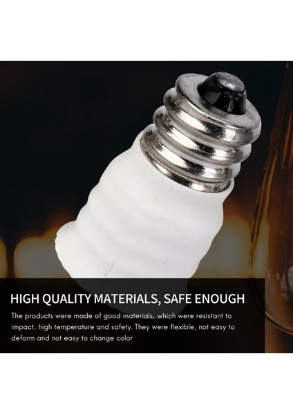 6'lı Paket E12'DEN E14'E Beyaz Ampul Dönüştürücü LED Işık Tutucu Lamba Adaptörü Soket Değiştirici Yüksek Kalite (Yurt Dışından) modelleri