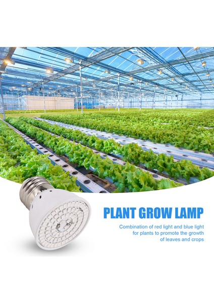 E27 80 LED Bitki Yetiştirme Lambası LED Tam Spektrum Büyüme Ampulleri Fide Çiçek Bitki Lambası Iç Mekan Hidroponik Bitkiler Için (Yurt Dışından) fırsatları