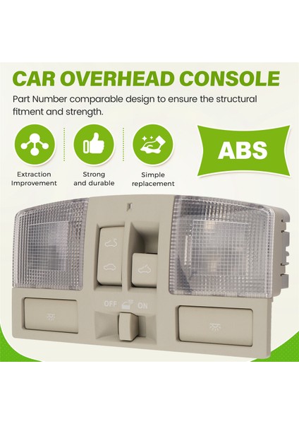 Mazda 3 2010-2013 Için Araç Üstü Konsol Montajı Tavan Okuma Işıkları ve Tavan Anahtarı BBM6-69-970B-75 (Yurt Dışından) indirimleri