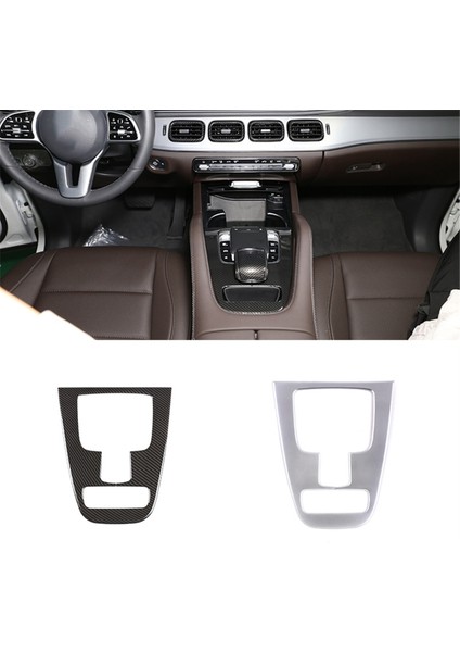 Mercedes Benz Gle Gls 2020-2022 Vites Dekoratif Çerçeve Aksesuarları Karbon Fiber Desenli Araç Vites Paneli Kaplaması (Yurt Dışından) indirimleri